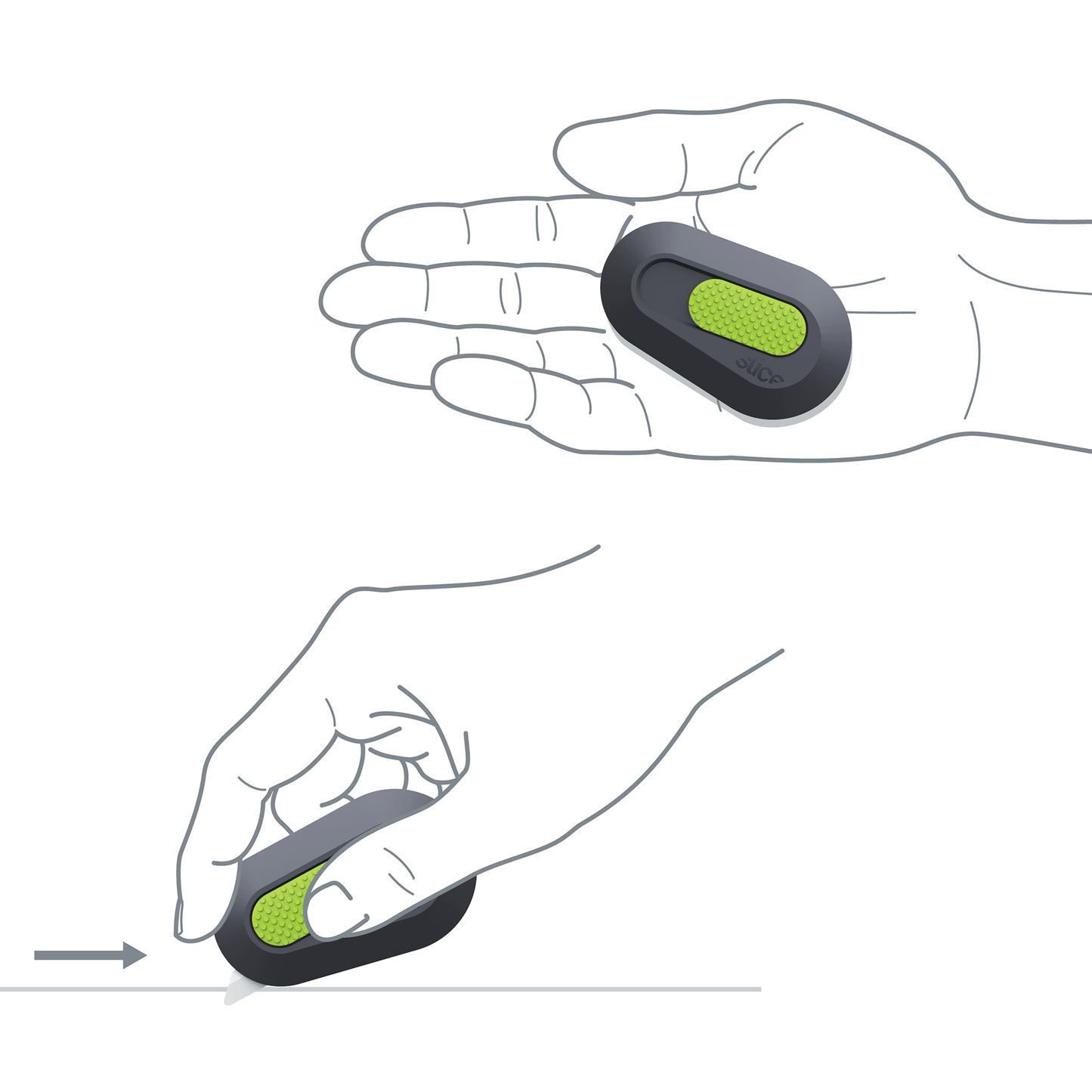 Mini-Cutter mit automatischem Klingenrückzug