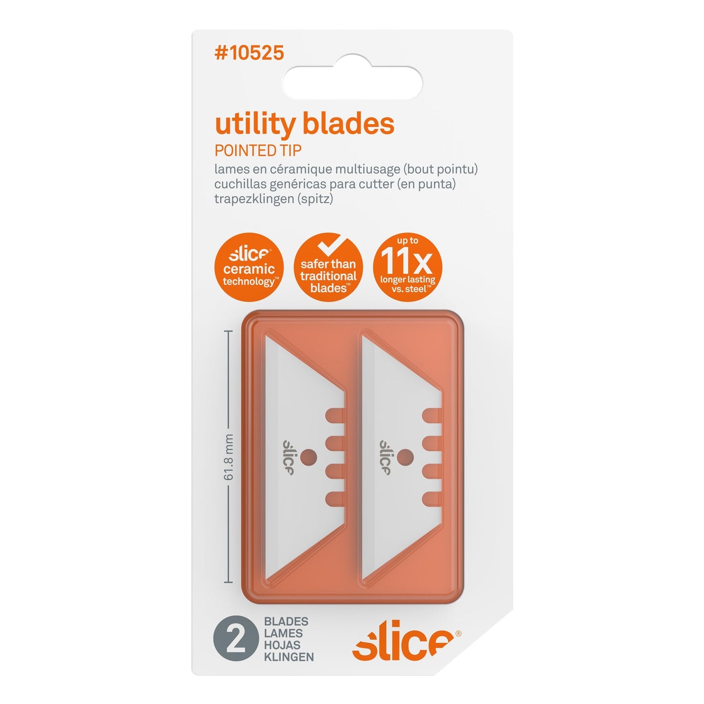 Utility Blades (Pointed Tip)
