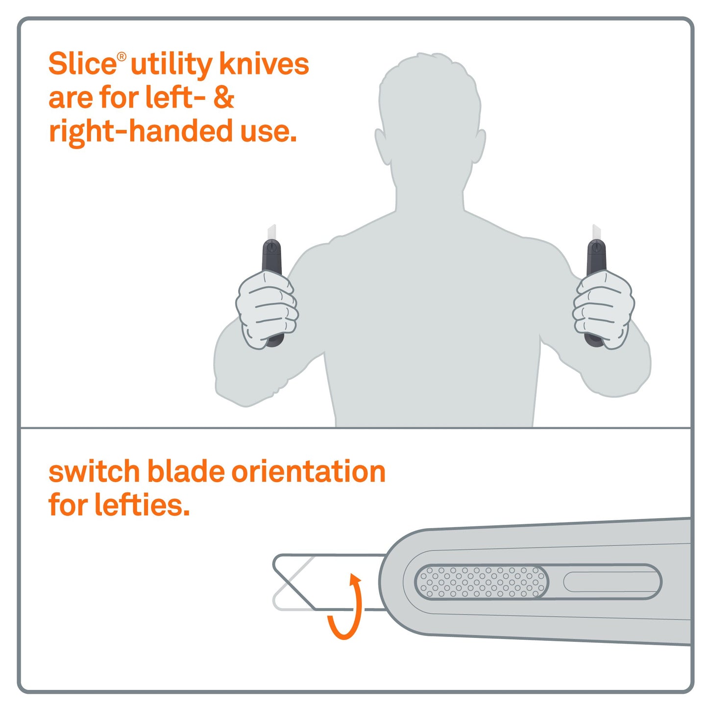 Cuttermesser mit Smart Retract-Klingenrückzug