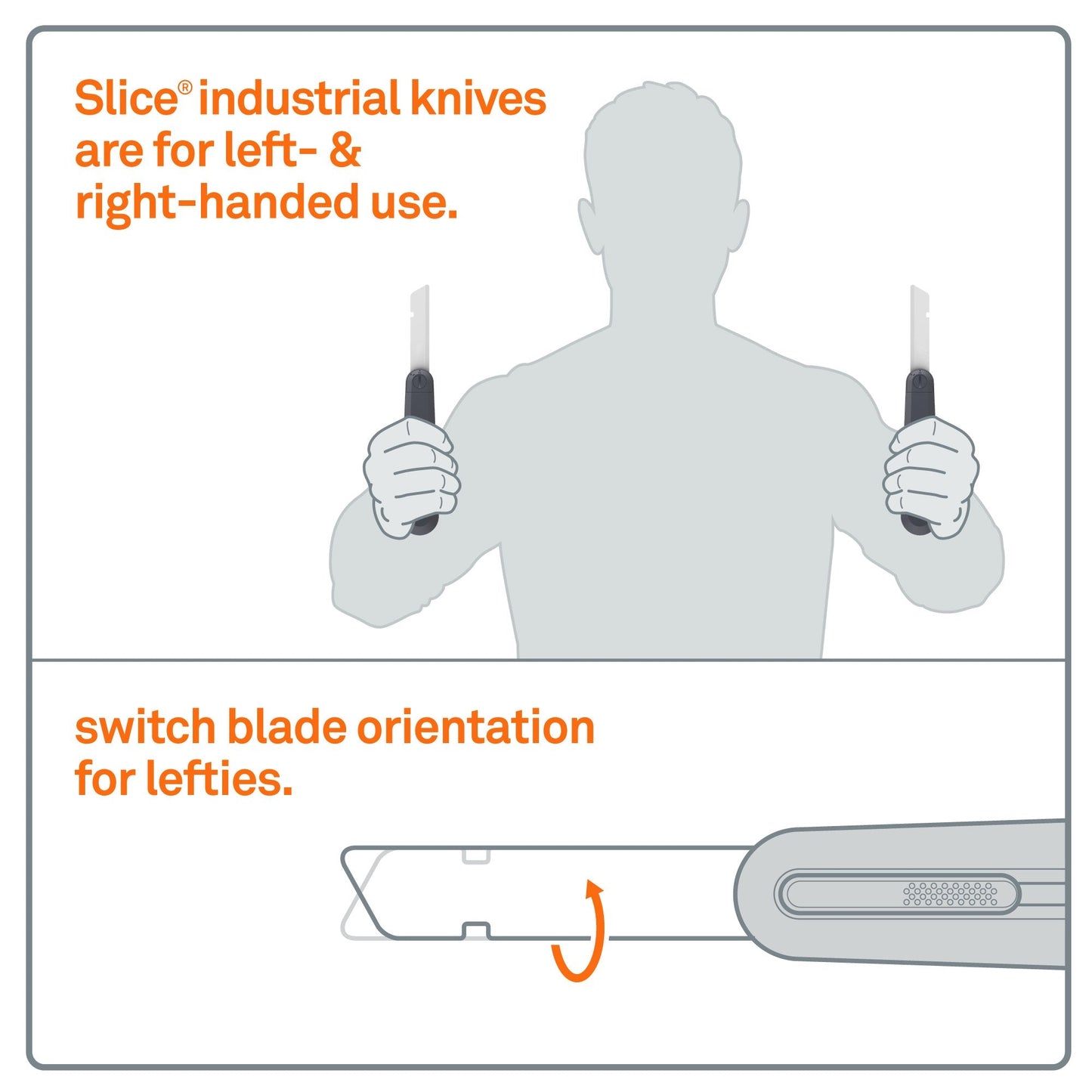 Industrie-Cuttermesser mit automatischem Klingenrückzug